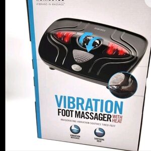 Homedics Vibration Foot Massager with Heat Pre-owned